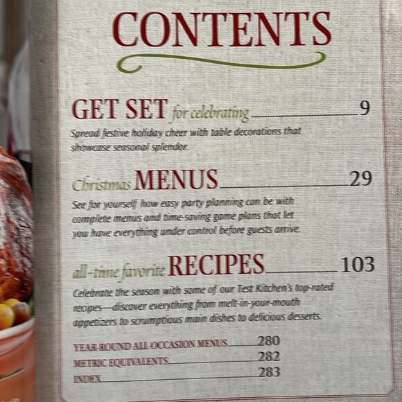 Southern Living Cooking for Christmas 2012 Book Entertaining Giving 11x9 inch - Picture 4 of 6